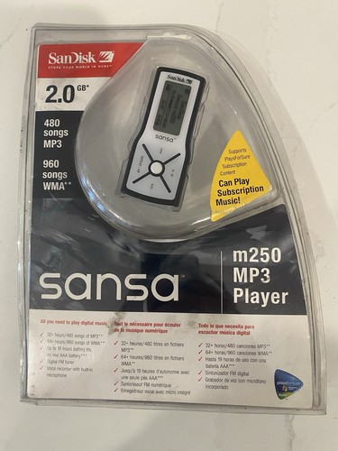 Sandisk sansa m250 lettore - m250,