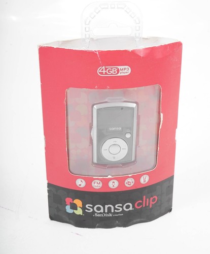 Sandisk sansa clip nero 4gb - sansa,