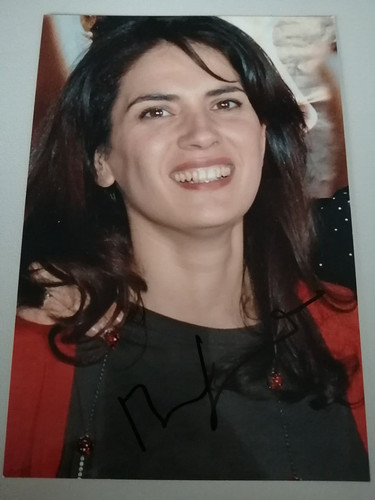 Maya sansa autografo originale - autografo,