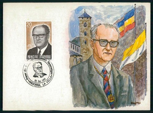 Andorra 1983 jaume sansa - mk,