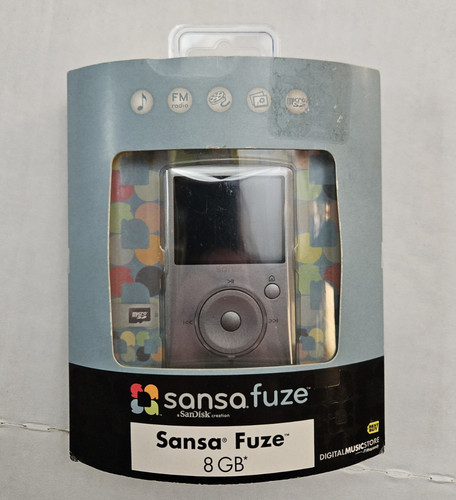 Sandisk sansa fuze silver 8 - fuze, (8