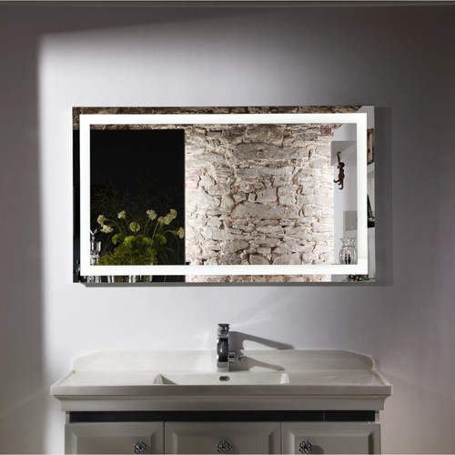 Specchio rettangolare led - specchio,