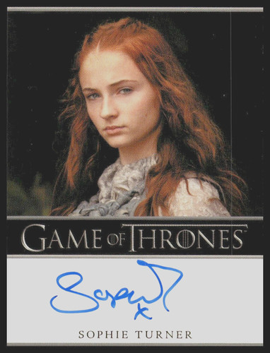 Carta auto firmata sansa stark - carta,